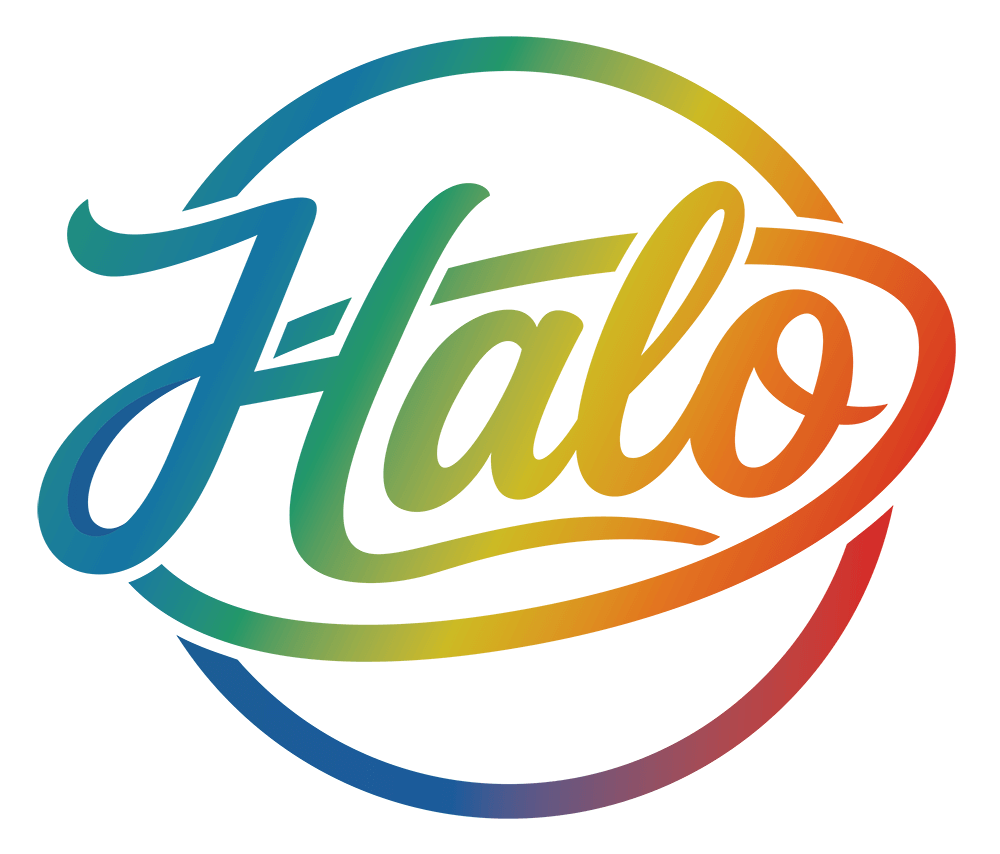 ハロのロゴ